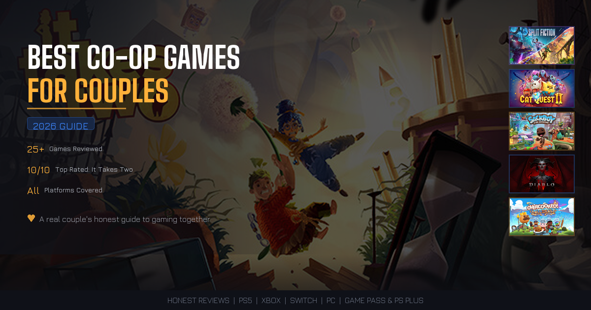 Best Co-op Games for Couples in 2026
