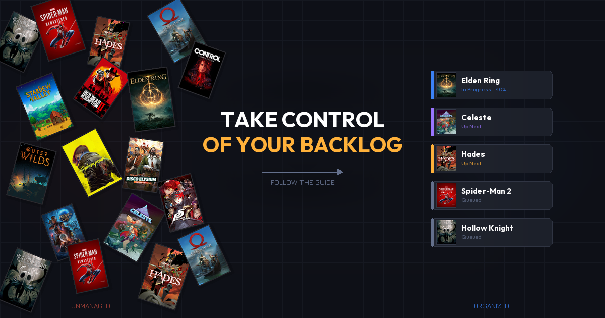 How to Build Your Gaming Backlog (And Actually Play It)