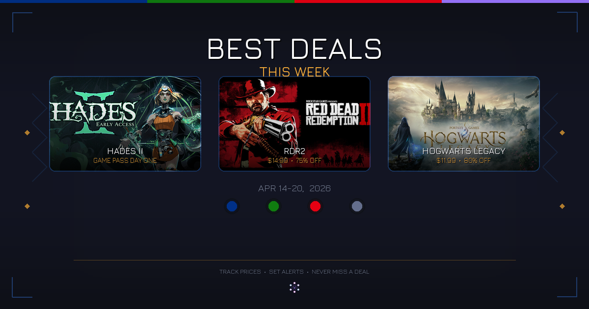 Best Game Deals This Week (April 14 - April 20, 2026)
