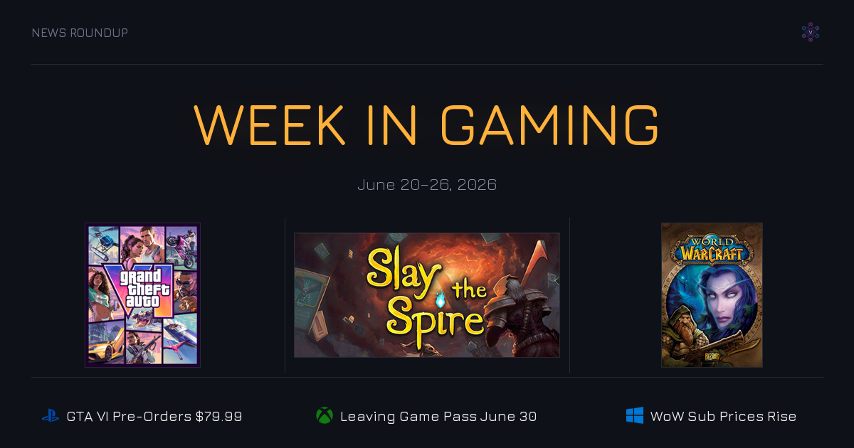 Week in Gaming News: June 20-26, 2026